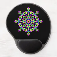 *~* Neon Powerful Mandala Healing Arts Gel Mouse Pad