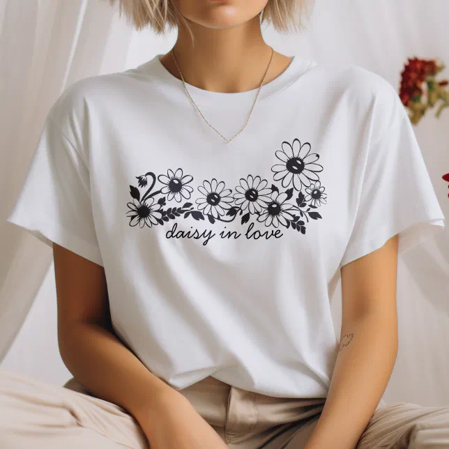 Daisy In Love Wildflower T-Shirt