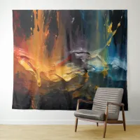 Cresting Wave oil painting Tapestry