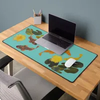 Desk Mat - Koi Pond