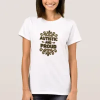 Autistic and Proud Vintage T-Shirt