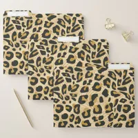 Cheetah Leopard Animal Print Girly Trendy Pattern File Folder