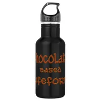 Chocolate Based Lifeform Stainless Steel Water Bottle