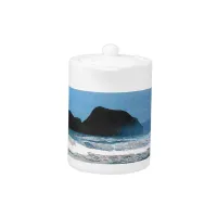 Hawaiian Coastal Island Ocean Tropical Paradise Teapot