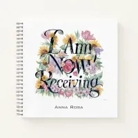*~* Flowers 1 I AM NOW RECEIVING  AP85 Manifesting Notebook