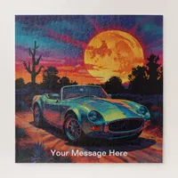 Unique psychedelic & fun personalized jigsaw puzzle