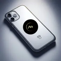 Black and Gold Classy Circular Popgrip PopSocket