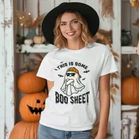 Spooky Fun: This Is Some Boo Sheet Halloween T-Shirt