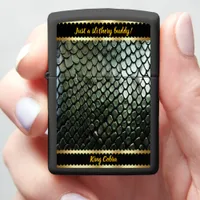 Poisonous snakeskin patterns in nature zippo lighter