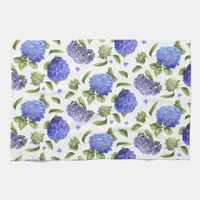 Blue Hydrangeas Towel