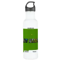 New Mexico, USA Stainless Steel Water Bottle