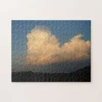 Fluffy Clouds in the Sky Photography Jigsaw Puzzle