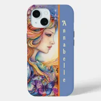 Colorful Butterfly Fairy iPhone Case