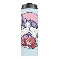 Boxing Unicorn Thermal Tumbler