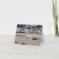 Beach Bird Photography Blank Note Card