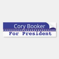Cory Booker President 2020 Election Bumper Sticker
