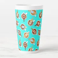 Coffee Addict Best Friends Trendy Girly Pastel Latte Mug