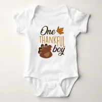 Thanksgiving Inspired Typography  Baby Bodysuit