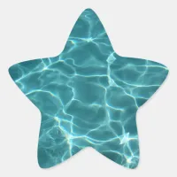 Swimming Pool Star Sticker