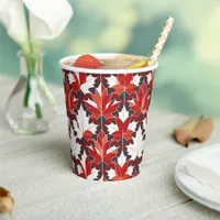 Creative Canadian Maple Leaf Pattern ID1072 Paper Cups