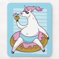 Summer Unicorn Mouse Pad