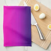 Spectrum of Colors Red Pink Purple Blue Kitchen Towel