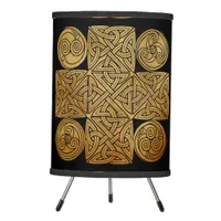 Celtic Knotwork Cross  Tripod Lamp