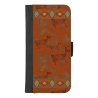 Southwest Canyons Deer iPhone 8/7 Plus Wallet Case