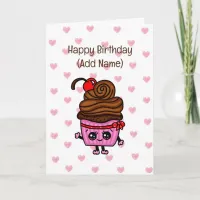 Sweet Birthday Card for Her | Birthday Cupcake 