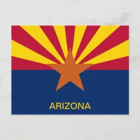 State of Arizona Flag Postcard