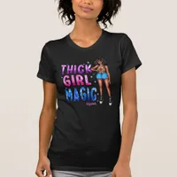 Bold Thick Black Diva Embracing Her Essence T-Shirt