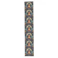 Happy holiday season Christmas scene Long Table Runner