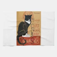 Le Chat Noir et Blanc Kitchen Towel