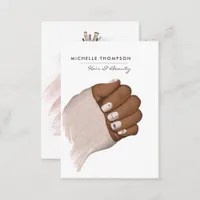 Hair and Nails Beauty Business Card