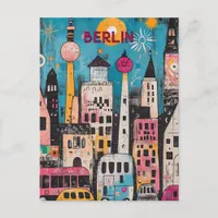 Contemporary Berlin Travel Postcard