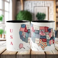 United States Independence Day Coffee Mug