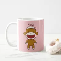 Lil & Kona the Sock Monkeys  Coffee Mug