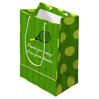 Tennis Party Guest Medium Gift Bag