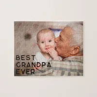 Minimalist Best Grandpa Ever Photo