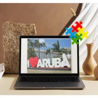 I love Aruba - One happy Island Jigsaw Puzzle