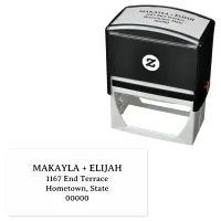 Minimalist Return Address Self-inking Stamp