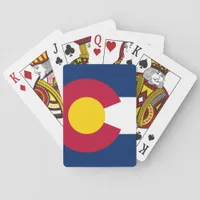 Colorado State Flag Poker Cards