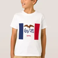 State Flag of Iowa T-Shirt