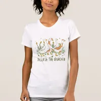 Release The Quacken Funny Ducks Joke T-Shirt