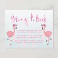 Bring A Book Kids Birthday Or Baby Shower Enclosure Card