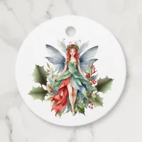 Christmas Fairy Favor Tags