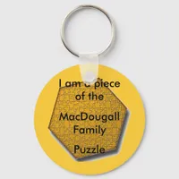 Keychain - I am a piece of the ___ Family puzzle