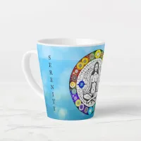 Tranquility and Serenity Peaceful Medication Latte Mug