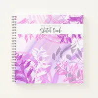 Tropical bird botanical Art Journal Sketchbooks