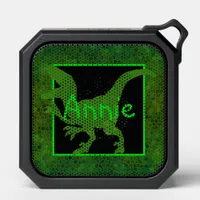 Personalized Green Dinosaur Hide Bluetooth Speaker